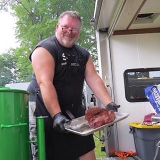 Death's Door BBQ competitors have 5 categories - Chicken, Pork Ribs, Pork, Beef Brisket, and Dessert!